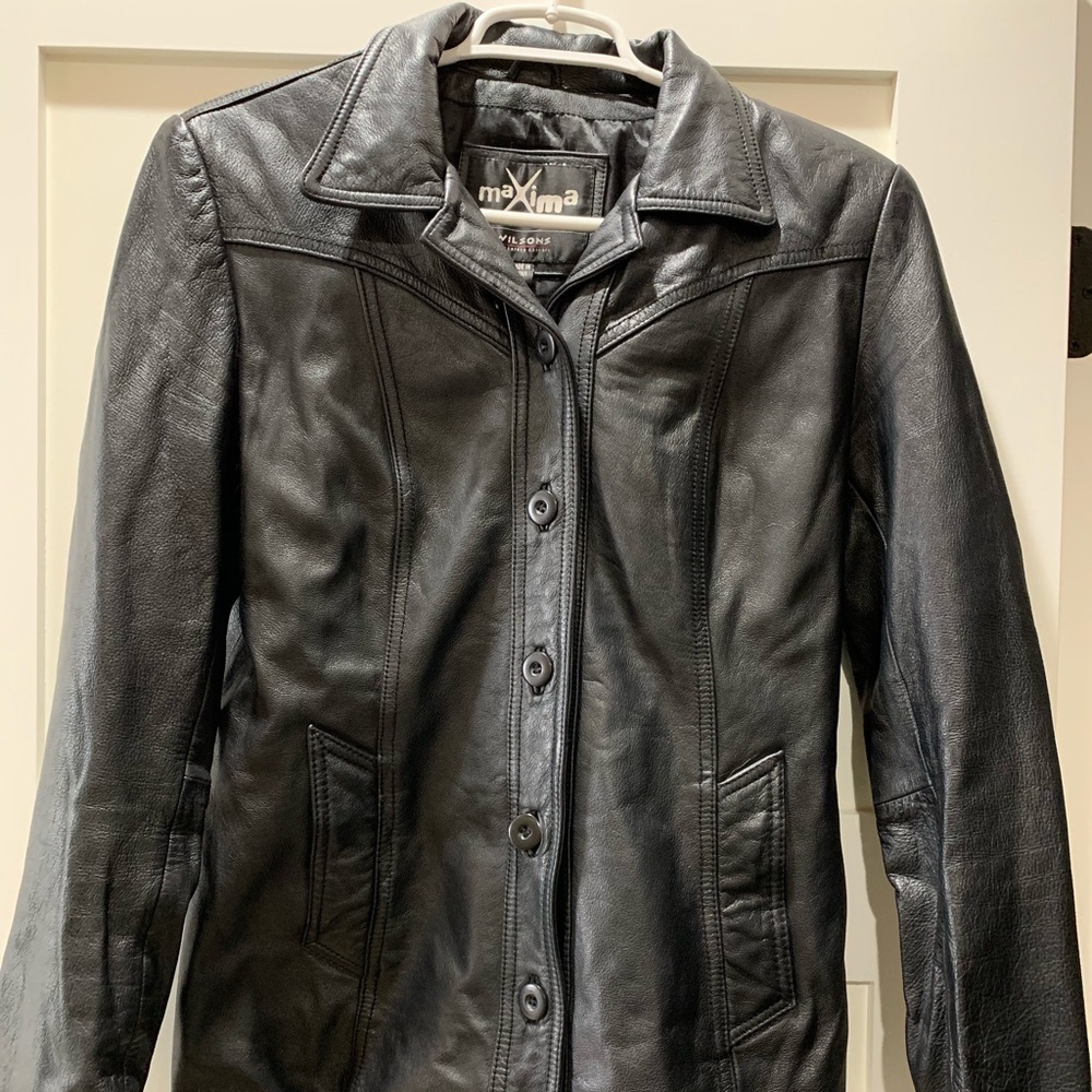 Wilson’s women’s leather jacket-small